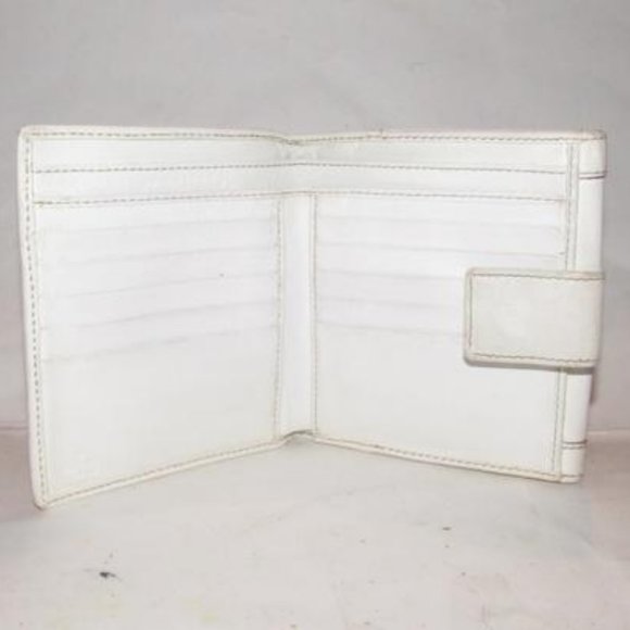 Gucci White Textured Gold Chain Red Navy Stripes - Picture 5 of 13